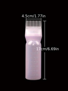 Hair Dyeing Bottle With Comb Shampoo And Applicator Tool-Easy And Precise Hair Color Application,Hair,Travel,Hair Products,Hair Tools,Hair Stuff,Barber,Barber Accessories,Barbershop,Hairdressing Equipment