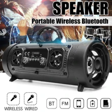 LIPETY Wireless Bluetooth Car Audio Karaoke + Subwoofer Dual Mode, Suitable For Computer/TV/Car Universal Birthday Gift Artifact - Black - View 2