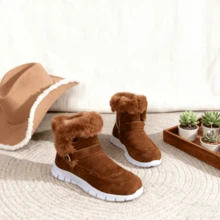 Women's Comfortable Chunky Chunky Sneakers, Breathable Lightweight Walking Shoes, Fashionable Platform Casual Sports Shoes - 棕色 - 查看 5