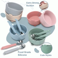 Uroczy, 3-częściowy zestaw silikonowych miseczek dla niemowląt Turtle dla dzieci w wieku powyżej 6 miesięcy! Przyssawka zapobiegająca przewróceniu + konstrukcja zapobiegająca przeciekaniu + łyżeczka ze stali nierdzewnej 304 o długości 120 mm! Urocze miseczki w zwierzęcy wzór z uchwytami i możliwością mycia w zmywarce. Idealne rozwiązanie do karmienia maluchów dla rodziców z UE i rodzin z regionu MENA, które przestrzegają zasad halal! Opakowanie. Niezbędny prezent dla dziecka i nowoczesnej mamy i taty!