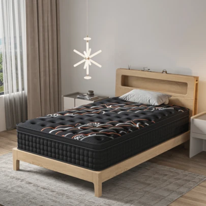 DreamFit Colchón Ortopedico,Colchon individual 100*190*25CM Híbrido En Caja,Ergonómico,Espuma de Alta Densidad Memory Foam,,Antibacteriana,Antiácaros,Transpirabilidad,Antialérgico,Resistente a la humedad,Alivio de Presión y Extremadamente Cómodo,Firmeza Media,Certificado CertiPUR-US®, Economico,Colchones Resortes