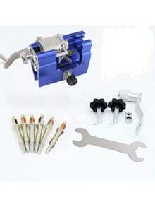 Kit portátil afilador de sierra de cadena accionado a mano con lima de carburo de tungsteno - Afilado rápido y fácil de hojas de 8" a 22", ideal para equipos de exteriores y jardín