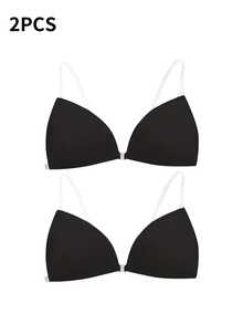 1/2 Pcs Sticky Invisible Bras Push-Up Bra Cups For Backless Dresses, Breathable Self-Adhesive Lift Pads For Women, Reusable & Skin-Friendly - Nhiều màu - Xem 15