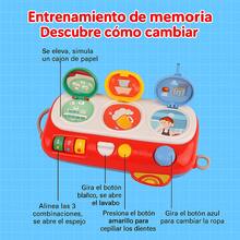 Parolera Tabla Montessori Interactiva Bebé Con Actividades Educativas - Multicolor - Ver 2