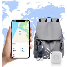 AirTag/Smart Tag Tracker With MFI Certification: Complete GPS Location, Ideal For Luggage, Cars, Motorcycles, Pets And Children, No Distance Limit - trắng - Xem 9