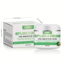 1 pieza Crema con 42% de urea - Reparación intensiva de manos y pies para invierno, apta para piel seca y agrietada - Multicolor - Ver 13