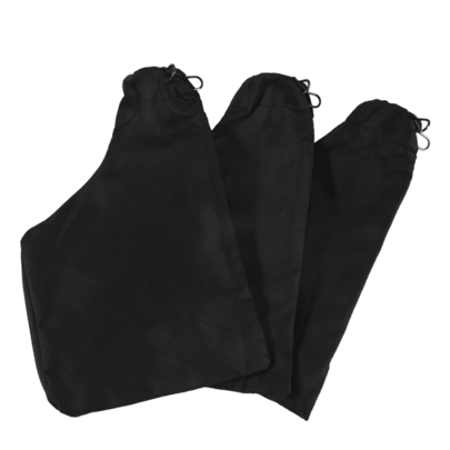 Saw Dust Bag, Black Dust Collector Bag With Zipper & Wire Stand, For 255 Model Miter Saw 3Pcs
