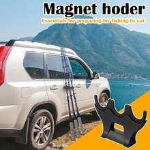 Multifunktionaler magnetischer Angelrutenhalter, Auto Angelrutenhalterung, LKW Boot Wand Angelruten Schutzhalterung