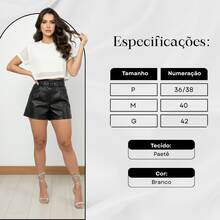 Women Tops - White - View 3