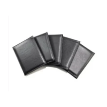 Carteira Masculina Slim Porta Moeda Cartão + Relogio Digital Preto Pulseira - KIT RELOGIO E CARTEIRA - Visão 3