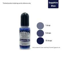 24 لون 10 مل (0.34 أونصة) كل منها صبغة سائلة عالية التركيز على أساس مائي - صبغة لمسحوق الجبس والإسمنت الجبسي لقوالب الجبس DIY والأشغال اليدوية