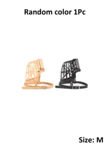 1pc Breathable Anti-Barking Dog Muzzle, Adjustable Comfortable & Mesh Cage Muzzle For Small & Large Dogs (Random Color)