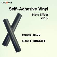 1pc Cheonet Permanent Adhesive Vinyl Matte/Glossy Colored Vinyl Sticker, Suitable For Party Decoration DIY