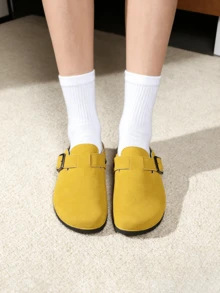 Modische & elegante Kork-Boden bequeme Slip-On Mule Pantoffeln, unisex Lässig Slides geeignet für Pendeln, Zuhause, Büro, Reisen, Strand, alle Jahreszeiten