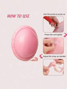 1pc/Set Christmas Inflatable Santa Claus Belly Cosplay Party Prop Fake Belly Toy, Decoration & Photo Prop (The Product May Have Slight Color Difference Due To Lighting During Photography Or Different Production Batches) - Multicolor - View 9