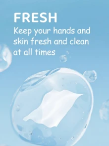 DX DINGXIAN 128 Pcs Mini Portable Wipes - Unscented Alcohol-Free All-Surface Cleaning Wipes For Face & Body, Travel-Sized Period Essentials & Travel Essentials, Ideal For Outdoor/Indoor Use, Panda Design | Multipurpose Cleaning Supplies & On-The-Go Care - 粉紅色+綠色 - 查看 6