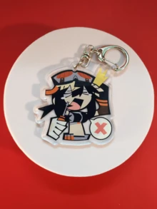 1件游戏动漫无尽领域零度亚克力钥匙扣系列可爱卡通钥匙扣包包配件手机挂件汽车装饰品。 - 彩色 - 查看 9