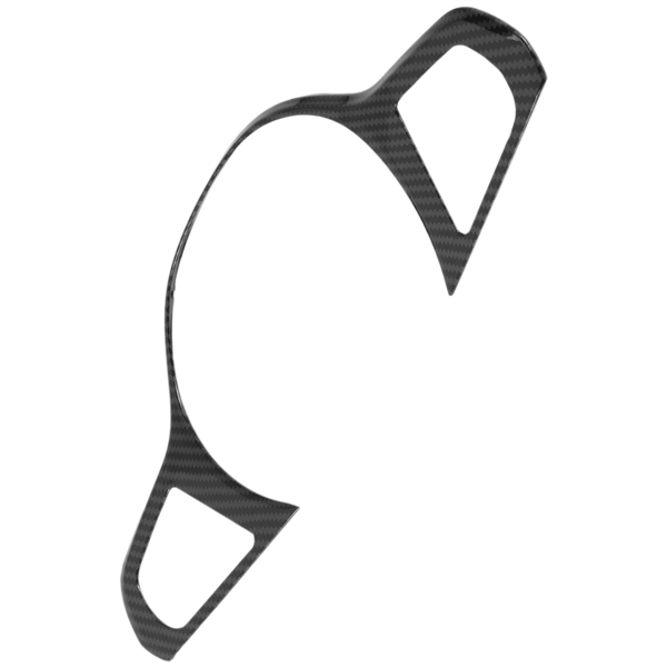 For - 3 Series G20 G28 2019-2021 Carbon Fiber Steering Wheel Panel Cover Trim Decoration Sticker Interior Accessories