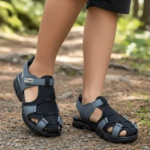 Kids Sports Sandals - 黑色 - 查看 1