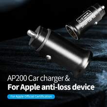 GPS Globaler Tracker für Autos, mit USB und Typ-C, kompatibel mit "Apple Find My", unterstützt Smartes Autoladegerät, USB-C Schnellladegerät, Handy-Ortungsgerät, Schnellladendes Smart, Diebstahlschutz-Tracker, Auto-GPS-Tracker, GPS-Tracker Globale Positionierung, Präzise Navigation, Smartes Auto-Kit AP200, Präzises Ferntracking & langanhaltend Akku, Geeignet für Autodiebstahlwarnung, Tracking & Ortung - Verschiedenfarbig - Übersicht 4