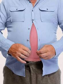 1pc/Set Christmas Inflatable Santa Claus Belly Cosplay Party Prop Fake Belly Toy, Decoration & Photo Prop (The Product May Have Slight Color Difference Due To Lighting During Photography Or Different Production Batches) - Multicolor - View 8