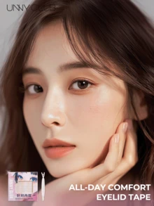 UNNY CLUB Double Eyelid Tape, Natural Invisible, Enlarges Eyes, Skin Tone Matching, Lightweight & Breathable, Waterproof & Sweat-Resistant, Comfortable To Wear, Suitable For Beginners, 1 Box, Brand Beauty Cosmetics - Multicolor - View 9