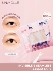 UNNY CLUB Double Eyelid Tape, Natural Invisible, Enlarges Eyes, Skin Tone Matching, Lightweight & Breathable, Waterproof & Sweat-Resistant, Comfortable To Wear, Suitable For Beginners, 1 Box, Brand Beauty Cosmetics - Multicolor - View 6