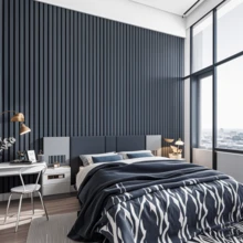 1 Roll (2m/3m/5m/6m/10m) Vintage Black & Gray Faux Lattice Striped Wallpaper, Removable And Self-Adhesive Contact Paper, Vinyl Wallpaper For DIY Home Decor, Room Background, Bedroom, Kitchen, Living Room, Bathroom, Cabinet, Furniture Renovation - Multicolor - View 12