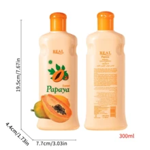 300毫升木瓜身体乳，保湿香氛，滋养保湿，清爽不油腻，令肌肤光滑柔嫩，不干燥，滋养肌肤，提亮肤色，舒缓肌肤，赋予肌肤丝滑柔嫩的质感，保湿滋润，带来水疗般的身体护理体验，女士礼物，节日礼物 - 彩色 - 查看 13