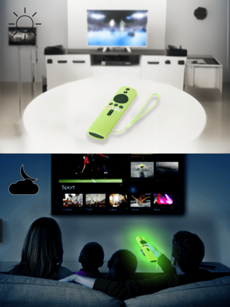 1 pezzo Custodia protettiva per telecomando Mi Box S, adatta per telecomando Mi TV Stick, custodia protettiva per controller TVBOX S 4K