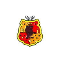 Harry Potter 1/3 可爱卡通宠物金属珐琅胸针，采用精湛的景泰蓝工艺和鲜艳的色彩。这些时尚创意的胸针可搭配各种服饰（毛衣/外套/衬衫），适合日常佩戴和装饰。它们是哈利·波特粉丝的理想礼物，经久耐用，不易褪色。 - 彩色 - 查看 11
