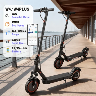 The Balance Of Power And Portability | 350W Foldable Electric Scooter | 36V10Ah Long-Lasting Battery