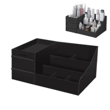 Countertop Cologne Stand Shelves, Organizador De Perfumes, Estante Para Perfumes, Dresser Organizer, Bedroom Essentials, Gifts For Men, Black,Brand Factory Store Manufacturer's Promotions,Essential Products For Halloween, Exclusive Gifts For Christmas, Home Storage For Autumn And Winter,Holiday Gifts, Gifts For FriendsSuitable For Various Scenarios Such As Bedrooms, Bathrooms, Living Rooms, Etc. Ideal For Storing Items In Dormitories, As Good Home Furnishings, Or As A Gift For Friends. - 黑色 - 查看 3