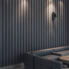 1 Roll (2m/3m/5m/6m/10m) Vintage Black & Gray Faux Lattice Striped Wallpaper, Removable And Self-Adhesive Contact Paper, Vinyl Wallpaper For DIY Home Decor, Room Background, Bedroom, Kitchen, Living Room, Bathroom, Cabinet, Furniture Renovation - Multicolor - View 2