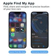 GPS Globaler Tracker für Autos, mit USB und Typ-C, kompatibel mit "Apple Find My", unterstützt Smartes Autoladegerät, USB-C Schnellladegerät, Handy-Ortungsgerät, Schnellladendes Smart, Diebstahlschutz-Tracker, Auto-GPS-Tracker, GPS-Tracker Globale Positionierung, Präzise Navigation, Smartes Auto-Kit AP200, Präzises Ferntracking & langanhaltend Akku, Geeignet für Autodiebstahlwarnung, Tracking & Ortung - Verschiedenfarbig - Übersicht 10
