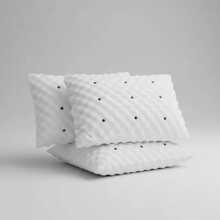 Kit 2 Magnetic Orthopedic Pillows With High Relief For Spine - 白色 - 查看 2