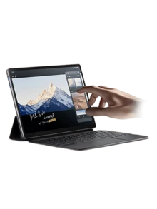 Lenovo Portátil de oficina móvil 2 en 1 S130C, diseño liviano y portátil, puerto tipo C con todas las funciones y carga rápida, tecnología inteligente para extender la vida útil de la batería y mejorar la eficiencia del trabajo, plateado