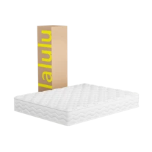 Lalulu Colchón Híbrido,Espuma de Alta Densidad Memory Foam,colchon Queen Size Ortopedico,Ergonomicas,Antibacteriana,Antiácaros,Transpirabilidad,Antialérgico,Resistente a la humedad,colchon memoria En Caja,Alivio de Presión y Extremadamente Cómodo,Firmeza media,Certificado CertiPUR-US®, colchones Espuma, colchon Resortes - Blanco - Ver 12