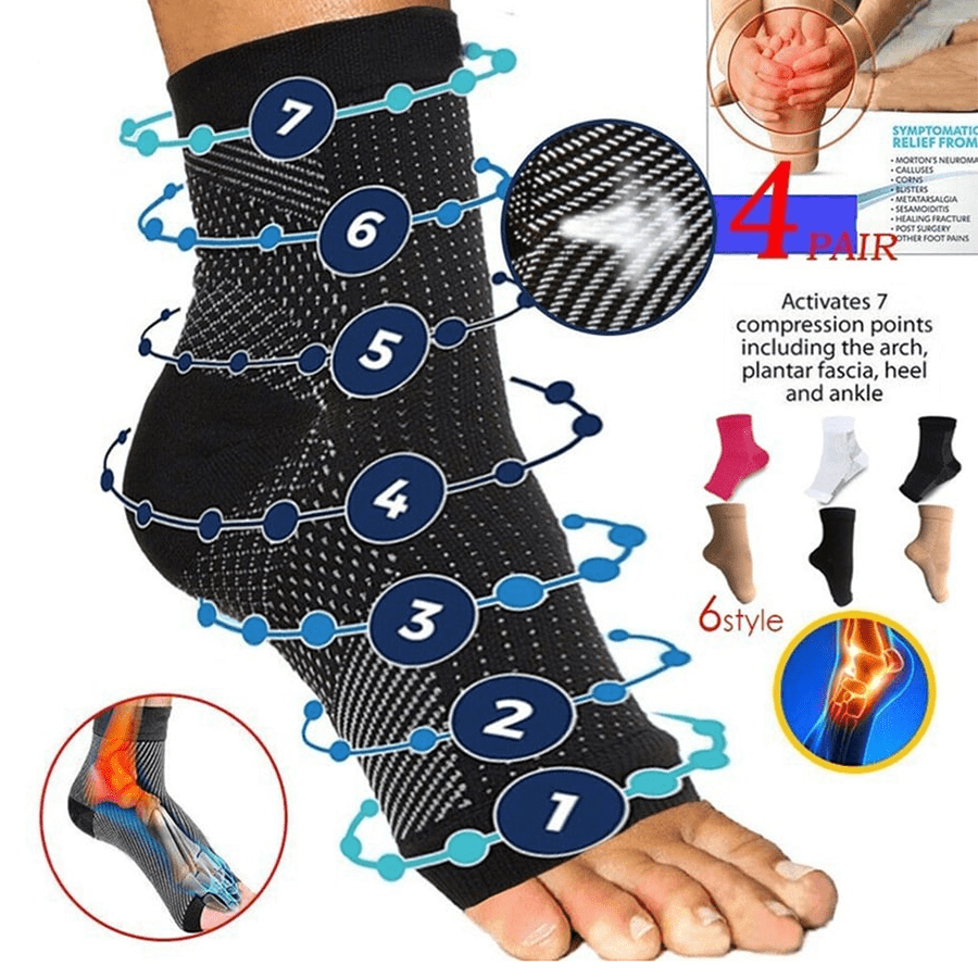 1pc Sports Compression Calf Sleeve, Outdoor Fitness Pressure Leg Warmers, Jump Rope Ankle Support Elastic Cycling Stockings