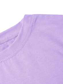 Women T-Shirts - 紫色 - 查看 4