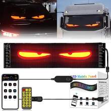Letrero LED Programable con Pantalla Flexible, Alimentación por USB 5V, Ideal para Publicidad en Tiendas, Bares y Automóviles, Uso para Días Festivos y Eventos Especiales - luz policromática - Ver 12