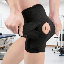 5 Sizes, Upgraded Fourth Generation Compression Knee Support With Knee Pads And Side Stabilizers, Professional Knee Pads For Men And Women, Adjustable Knee Pads With Patella Pads To Relieve Meniscus Tears. Upgraded Knee Pads With V-Shaped Cross Straps And 4 Spring Side Supports - Size - View 20