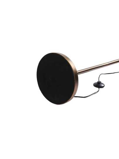 Alpinaluz Classic Bronze Notary Vloer Lamp Wit Glass Shade Brass Holder le, E27 view 4