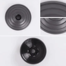 Rueda en V para aspiradoras Dyson V6 V7 V8 V10 V11 V15 DC, piezas de repuesto para cabezal de limpieza con ruedas de accionamiento directo de 20W a 100W - Negro - Ver 5