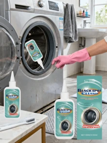 Multi-Purpose Mold And Stain Remover Cleaning Gel For Home Use, Suitable For Washing Machine Crevices, Sink And More