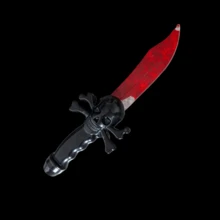 1 Set (Blood Knife + Blood Plasma) Combo, Includes Plastic Samurai Sword With Blood Decor, Fake Blood For Halloween Decoration, Indoor/Outdoor Toy, Home Decor, Haunted House, Cosplay Prop, Prank Scare Prop (Some Accessories Style And Color May Vary)