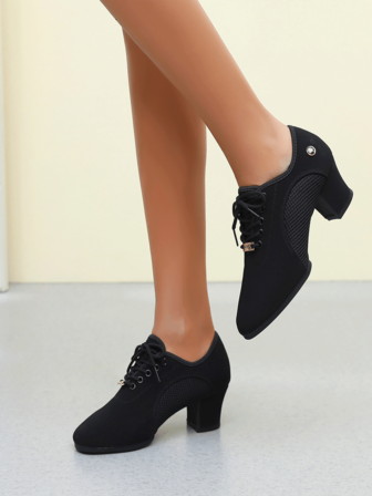 Women Black Heels Jazz Dance Shoes,Heels Ballet Shoes , High Top Red Jazz Shoes ,Y2K Jazz Shoes ,Lace Up Outdoor Shoes ,Perfect For Ballet, Gymnastics, Yoga, Modern Dance, Ballroom Dancing, Cosplay Performances ,Square Dance, Rumba, Cha Cha And So On