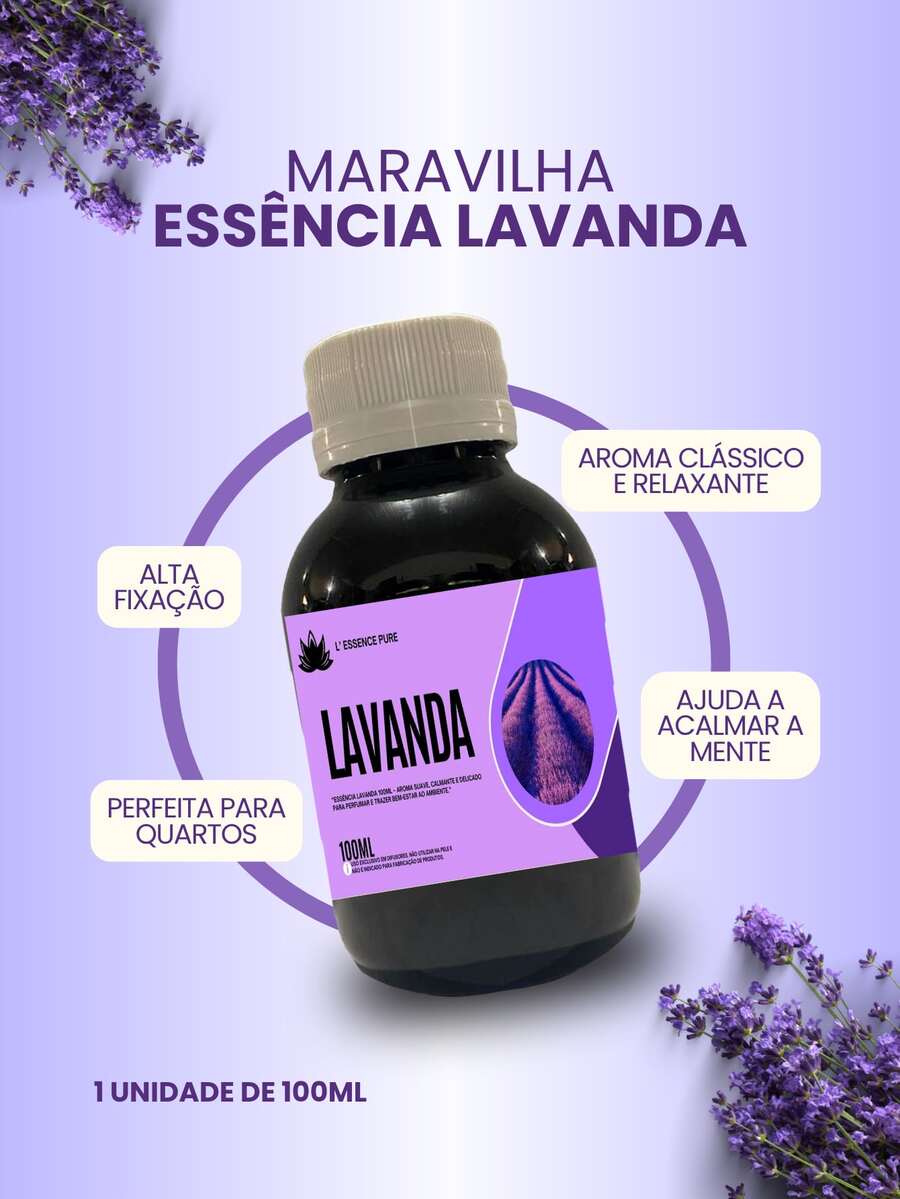 Super Essences Water-Soluble 100ml For Humidifiers And Diffusers | +25 Incredible Scents | Aromatherapy, Perfume And Well-Being In Your Environment | 11.11 - Oải hương | 100ml - Xem 1