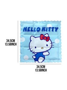 Sanrio Licensed Hello Kitty Design Ice Silk Seat Cushion, Breathable & Soft Material for Ultimate Comfort, Ideal for Office Chairs, Car Seats & Home Use, Perfect Gift for Kitty Enthusiasts, Enhance Your Summer Comfort, Stylish & Cute Design, Must-Have for Weather - 凱蒂貓 - 查看 4