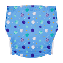 1pc Reusable Adult Cloth Diaper, Washable TPU Coated Design, Double-Sided Snap Closure, Adjustable Breathable & Comfortable, Highly Absorbent & Fashionable Pattern, Elastic Leg Design, Machine/Hand Washable, Suitable For Elderly, Pregnant Women And Postpartum Women